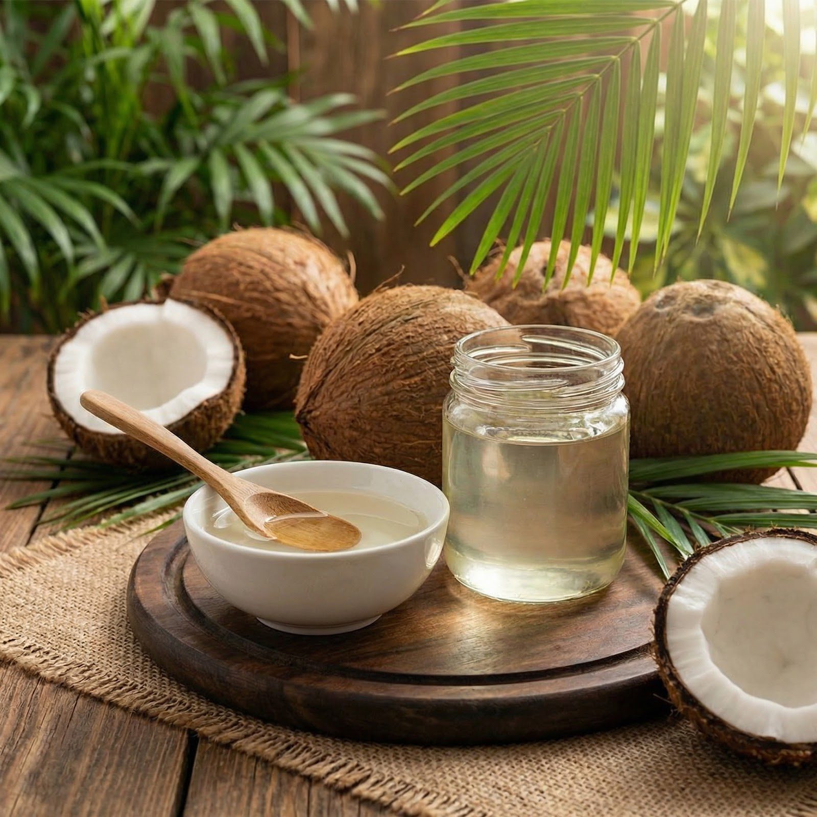 ACEITE DE COCO SIN OLOR Y SIN SABOR RBD
